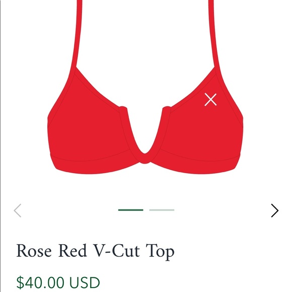 Boutine LA Other - Boutine LA Rose Red Bikini Set